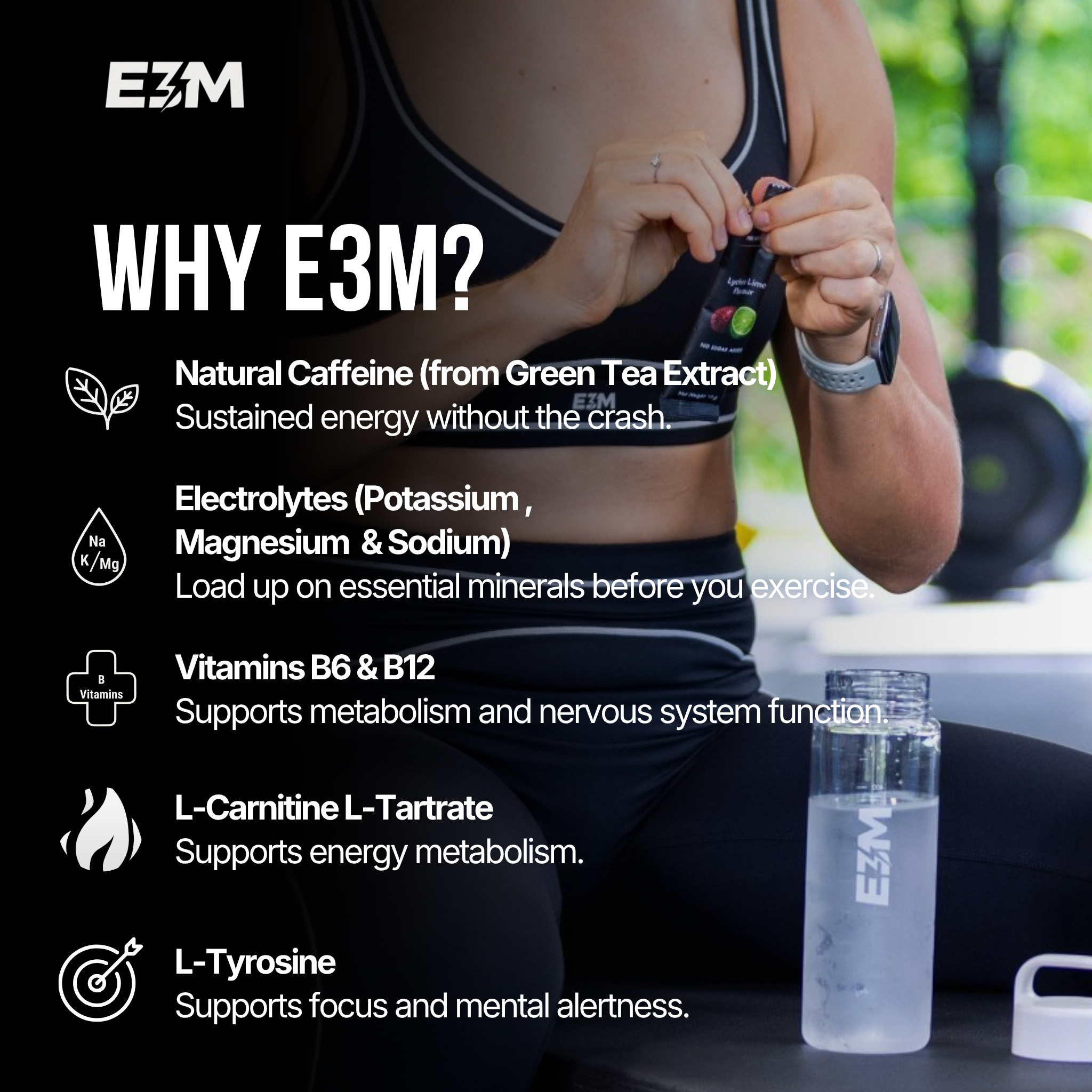 E3M Pre Workout - Trial pack - 5 sachets