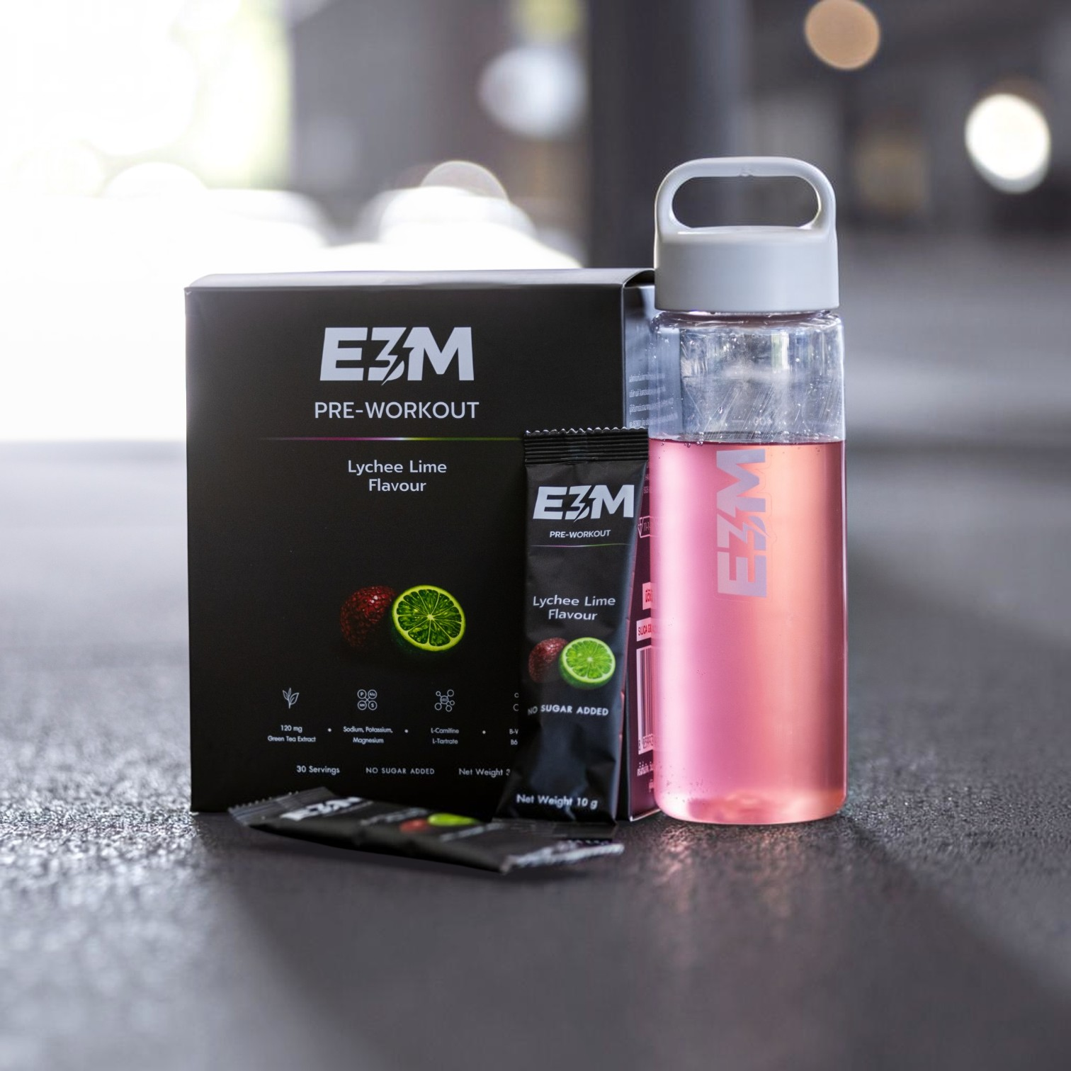 E3M Pre-Workout — Lychee Lime | 30 Sachets