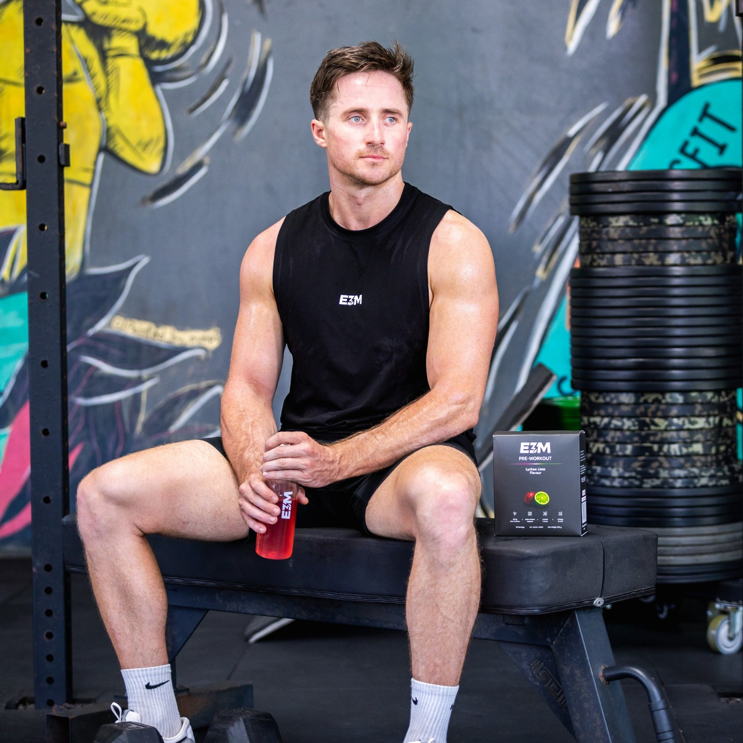 E3M Pre-Workout — Lychee Lime | 30 Sachets